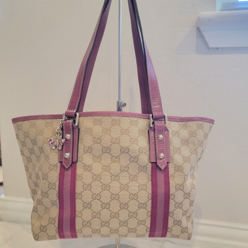 Gucci Jolicoeur Tote Pink